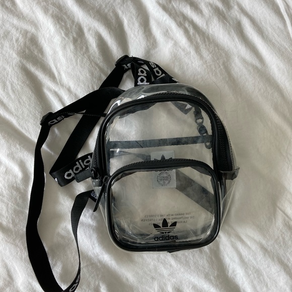Transparent Adidas backpack - Picture 2 of 3